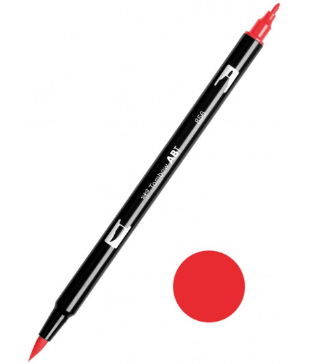 TOMBOW - ABT-856 Chinese Red Dual Brush Pen