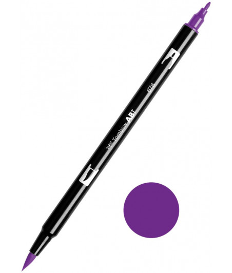 TOMBOW -  ABT-676 Royal Purple Dual Brush Pen