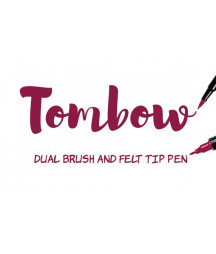 TOMBOW - ABT-837 Wine Red Dual Brush Pen