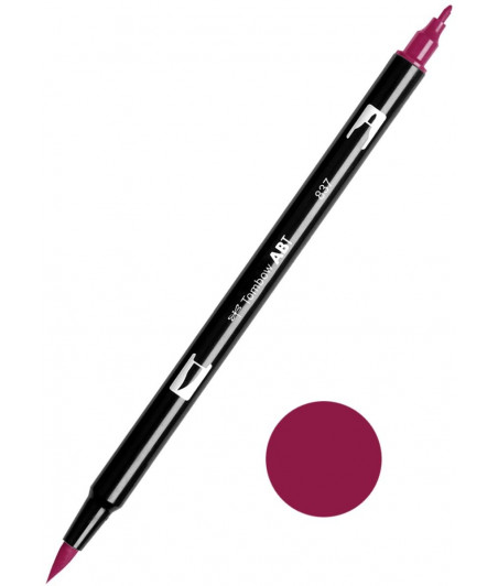 TOMBOW - ABT-837 Wine Red Dual Brush Pen