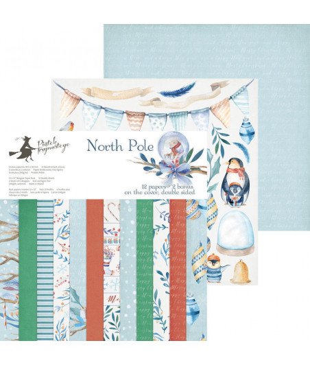 PIATEK - North Pole - 12x12  Pad Collection Kit