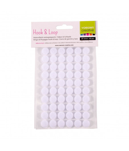 VAESSEN CREATIVE - Hook and loop fasteners 13mm 60pcs