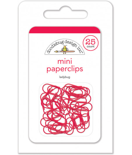 DOODLEBUG - Ladybug Mini Paperclips