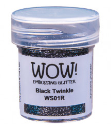 WOW! - Embossing Glitters - Black Twinkle