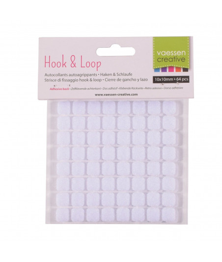 VAESSEN CREATIVE - Hook and loop fasteners 10mm 64pcs