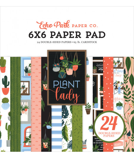 ECHO PARK - Plant Lady - 6x6 Paper Pad
