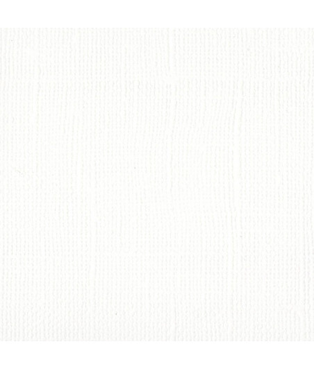BAZZILL - Mono Canvas 12x12" White - Confezione 12 fogli