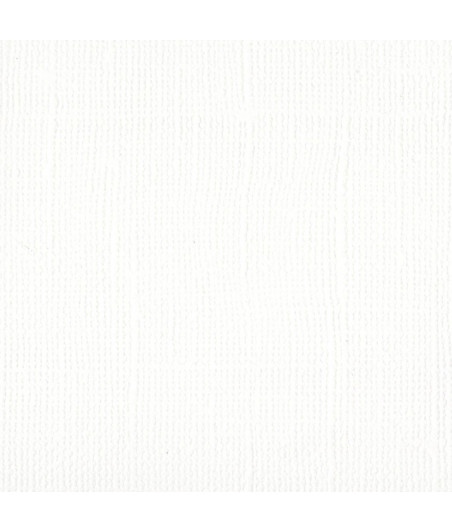 BAZZILL - Mono Canvas 12x12" White - Confezione 12 fogli