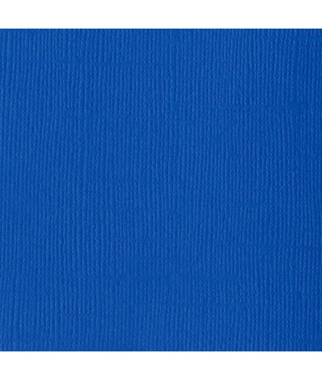 BAZZILL - Mono Canvas 12x12" bazzill blue - Confezione 10 fogli