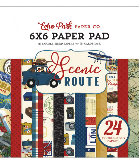 ECHO PARK - Scenic Route - 6x6 Paper Pad