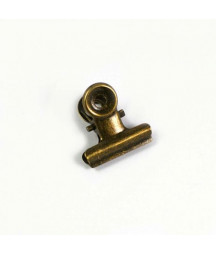 Pince clip bronze vieilli 5...