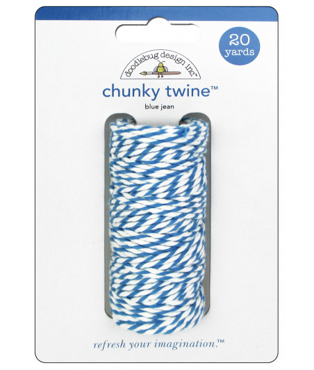 DOODLEBUG - Chunky Twine Blue Jean