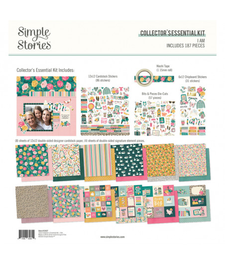 SIMPLE STORIES - I Am 2020 Collector's Essentials Kit -12"x12"