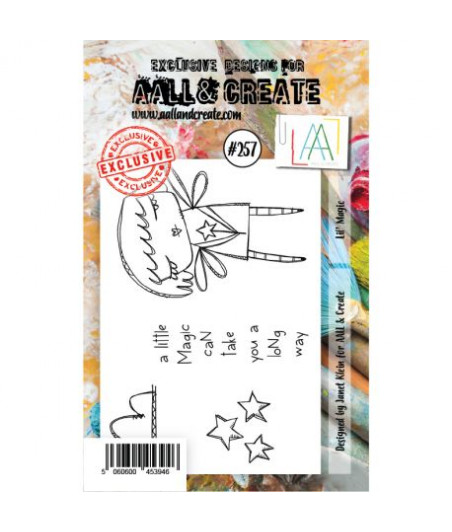 AALL & CREATE - 257 Stamp A7 Lil' Magic