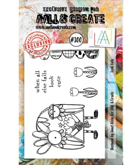 AALL & CREATE - 300 Stamp A7 Look Cute