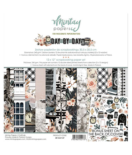 MINTAY BY KAROLA - Day By Day  - 12x12  Pad Collection Kit