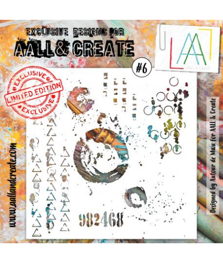 AALL & CREATE - Stencil 6