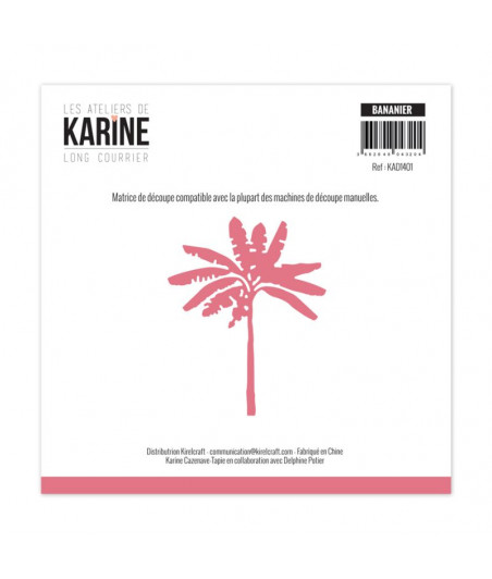 LES ATELIERS DE KARINE - Die Long Courrier Bananier - Les Ateliers de Karine