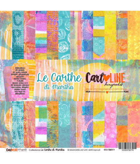 CartoLINE - Le Carthe di Martha by Crafting Martha 12''x12''