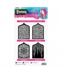 STUDIO LIGHT -  Mask stencil A5 Fantasy collection 3.0 nr.46