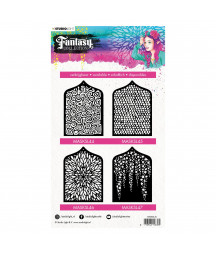 STUDIO LIGHT -  Mask stencil A5 Fantasy collection 3.0 nr.45