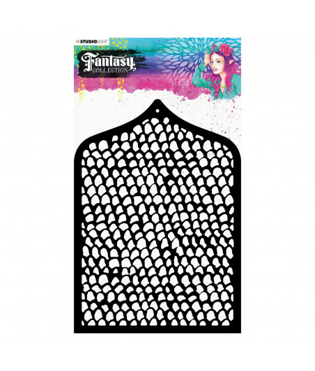 STUDIO LIGHT -  Mask stencil A5 Fantasy collection 3.0 nr.45