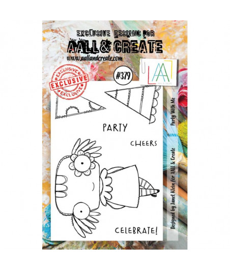 AALL & CREATE - 379 Stamp A7 Party with me
