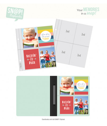 SIMPLE STORIES - Refills Album Flipbook 6x8
