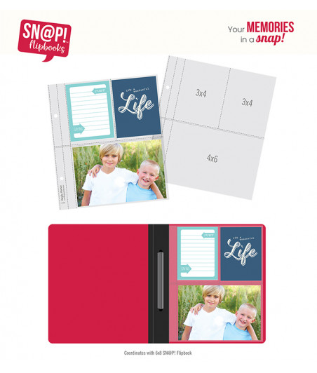 SIMPLE STORIES - Refills Album Flipbook 6x8