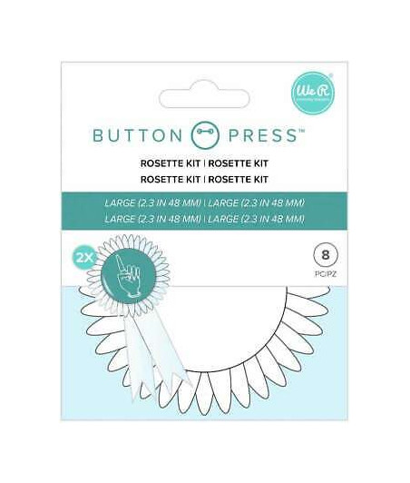 WE R  MEMORY KEEPERS - Button Press Rosette