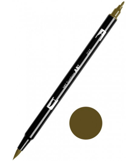 TOMBOW - ABT 027 Black Dual Brush Pen