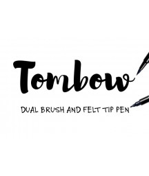 TOMBOW - ABT 636 Black Dual Brush Pen