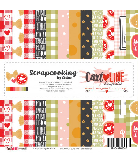 CartoLINE - ScrapCooking by Ritins 12''x12''