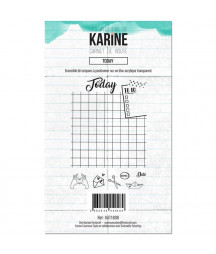 KARINE - Clear Stamp Carnet...