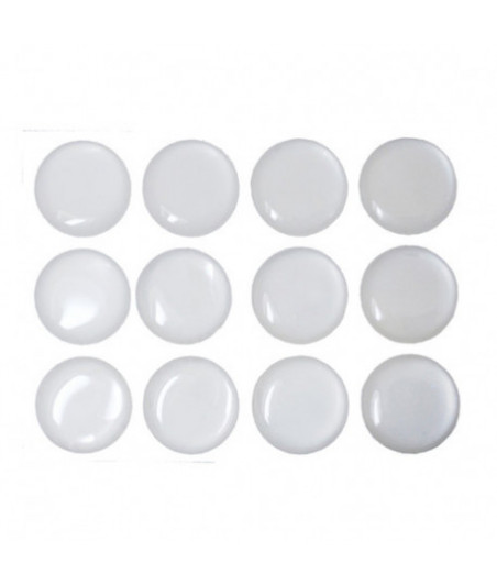 CRAFTING FUN - Epoxy DOT Stickers 25mm 12 pcs