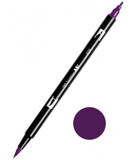 TOMBOW - ABT N55 679 Dark Plum Dual Brush Pen