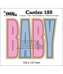CREALIES - Cardzz no 153 BABY