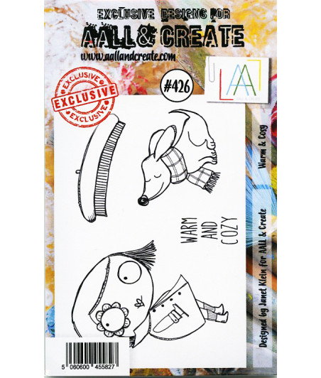 AALL & CREATE - 426 Stamp A7 Warm & Cosy