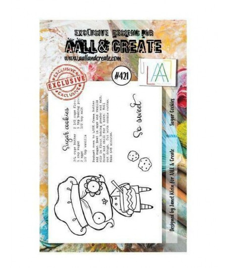 AALL & CREATE - 421 Stamp A7 Sugar Cookies