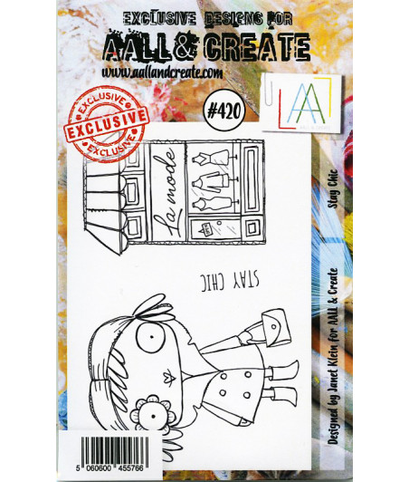 AALL & CREATE - 420 Stamp A7 Stay Chic