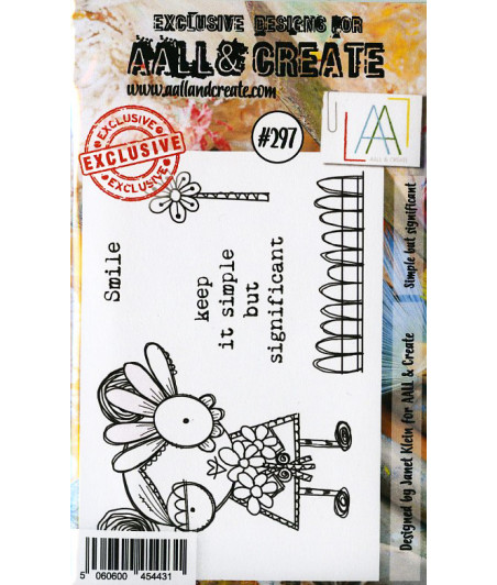 AALL & CREATE - 297 Stamp A7 Simple but significant