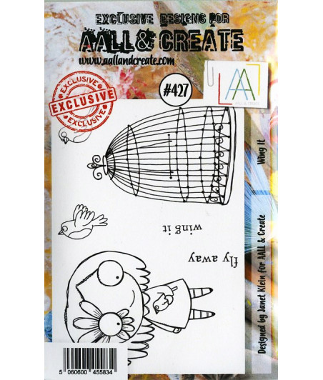 AALL & CREATE - 427 Stamp A7 Wing it