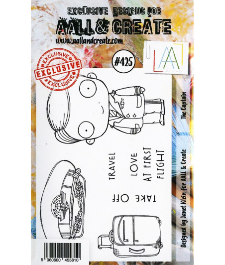 AALL & CREATE - 425 Stamp A7 The Captain