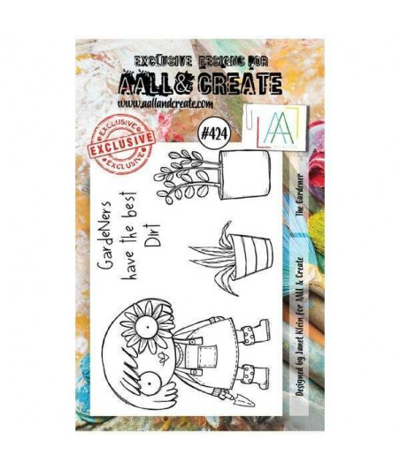 AALL & CREATE - 424 Stamp A7 The Gardener