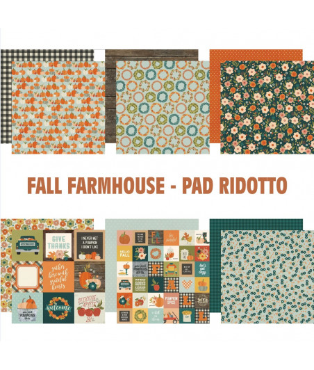 SIMPLE STORIES - Fall Farmhouse - Collection Kit 12"x12" (RIDOTTO)