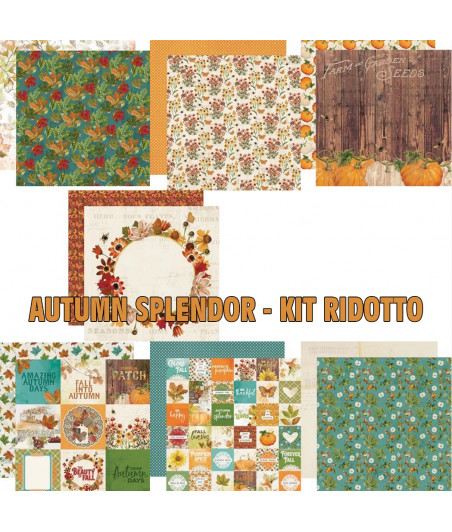 SIMPLE STORIES - Autumn Splendor - Collection Kit 12"x12" (RIDOTTO)