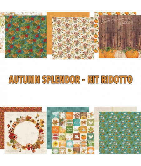 SIMPLE STORIES - Autumn Splendor - Collection Kit 12"x12" (RIDOTTO)