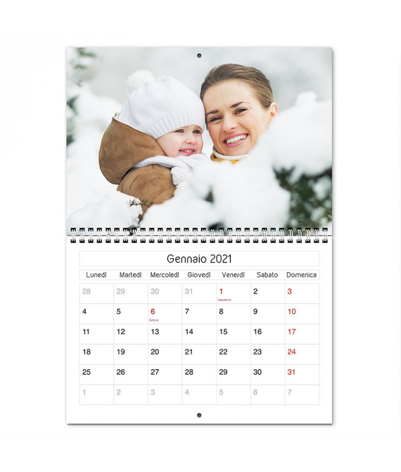 Calendario personalizzato