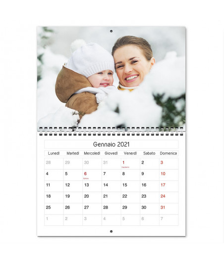 IMMAGINELAB - Calendario personalizzato Happy Big anno 2024