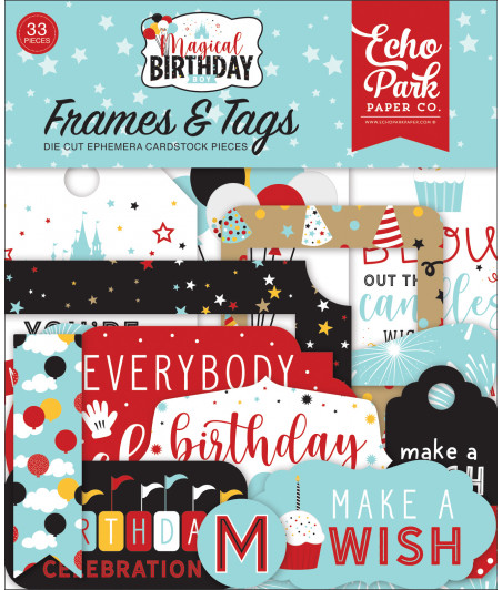 ECHO PARK - Magical Birthday Boy - Frames & Tags